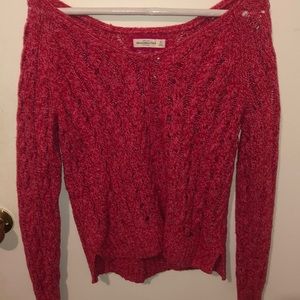 Abercrombie and Fitch pink sweater. Size M.